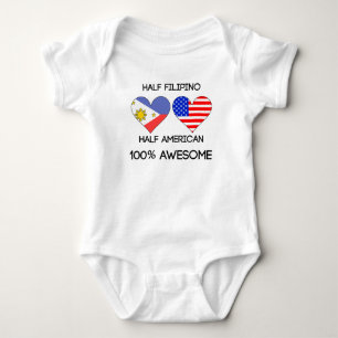 Half Filipino Half-Amerikaans Romper