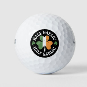 Half Gaelic Half Knoflook Iers Italiaans St. Patri Golfballen