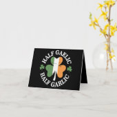 Half Gaelic Half Knoflook Iers Italiaans St. Patri Kaart (Gele Bloem)