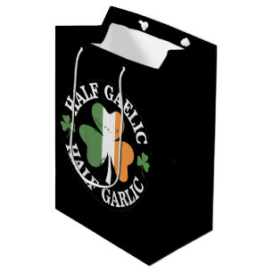 Half Gaelic Half Knoflook Iers Italiaans St. Patri Medium Cadeauzakje