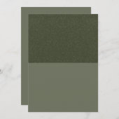 Half Glitter Moss Green Flat Program – Aanpassen Programma (Voorkant / Achterkant)
