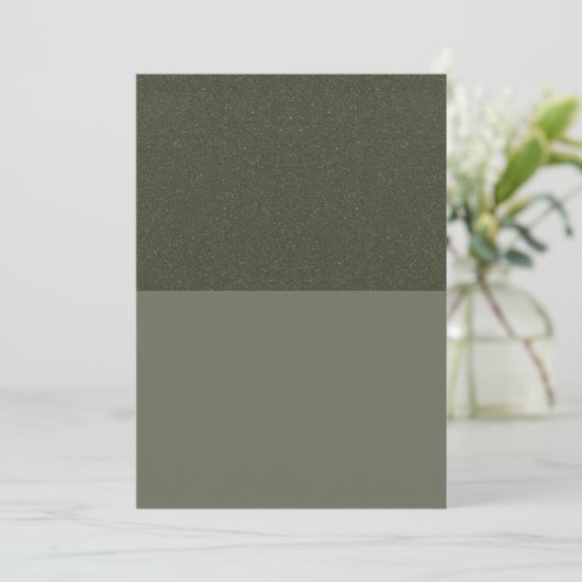 Half Glitter Moss Green Flat Program – Aanpassen Programma (Staand voorkant)