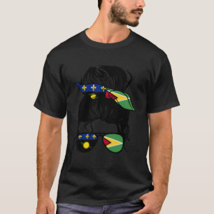 Half Guadeloupe Half Guyanese Roots Guadeloupe G T-shirt