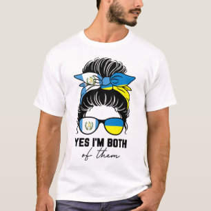 Half Guatemalteeks Half Oekraïens Meisje Guatemala T-shirt