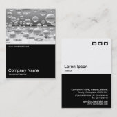 Half&Half Foto 064 - Zilveren belletjes Visitekaartje (Voorkant / Achterkant)