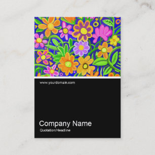 Half&Half Foto 073 - Kleurrijke bloemen Visitekaartje