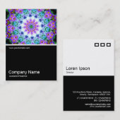 Half&Half Foto 093 - Kaleidoscoop Visitekaartje (Voorkant / Achterkant)