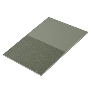 Half & Half Moss Green Custom Notitieblok – Aanpas