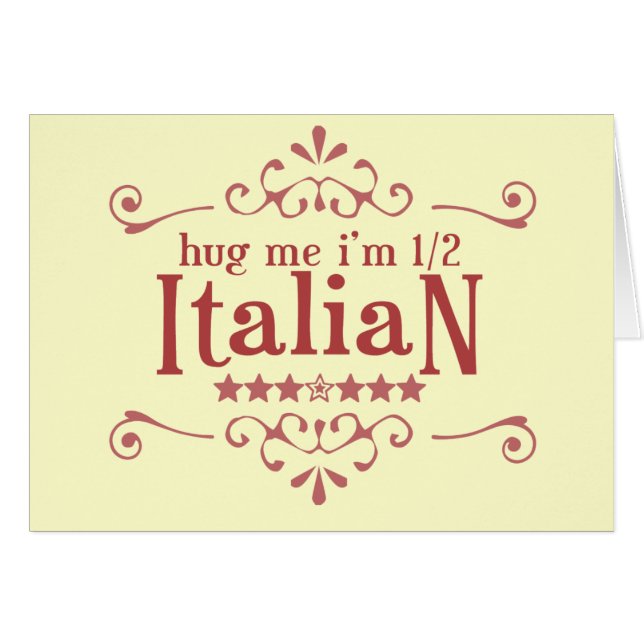 Half Italiaans (Voorkant Horizontaal)