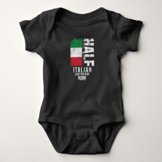 Half Italiaans is beter dan geen grappige Italiaan Romper
