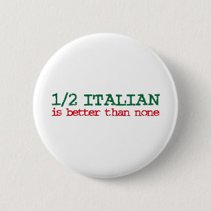 Half Italiaans Ronde Button 5,7 Cm