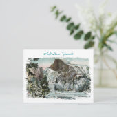 Half koepel beschilderd  Briefkaart (Staand voorkant)