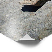 Half koepel van de Basis van de Kabels - Yosemite Foto Afdruk (Hoek)