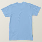 Half koffie half auto reiniger t-shirt (Design achterkant)