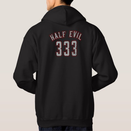Half Kwaad 333 Hoodie (Achterkant)