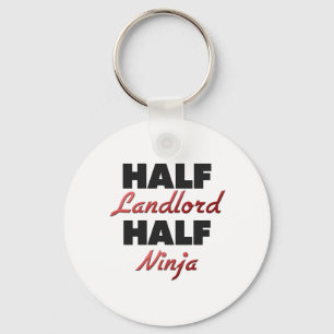 Half Landlord Half Ninja Sleutelhanger