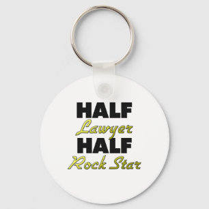 Half Lawyer Half Rock Star Sleutelhanger