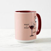 Half leeg of half vol?  Attitude is alles Mok (Voorkant rechts)