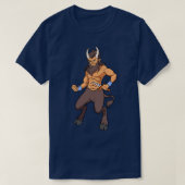Half man Half geit Satyr T-shirt (Design voorkant)