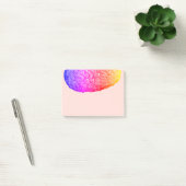 half-menselijk-hersenhelling regenbooggradiënt na post-it® notes (Kantoor)
