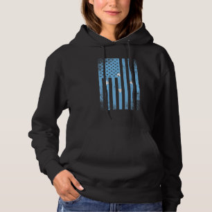 Half Micronesische vlag Amerikaans in mij U Hoodie