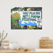 Half Moon Bay Art en Pumpkin Festival II Poster (Keuken)