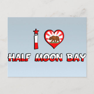 Half Moon Bay, CA Briefkaart