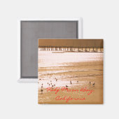 Half Moon Bay, California Magnet (Recto/Verso)