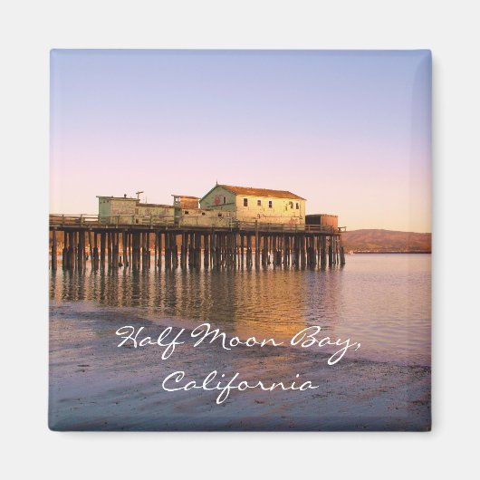 Half Moon Bay, California Magnet (Devant)