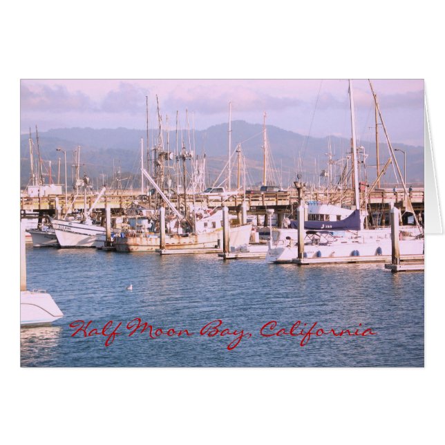 Half Moon Bay, Californië (Voorkant Horizontaal)