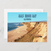 Half Moon Bay Californië  Briefkaart (Voorkant / Achterkant)