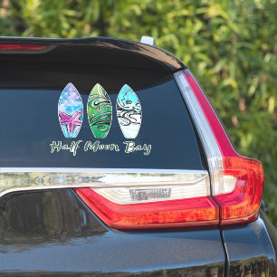 Half Moon Bay Surfboards XL Sticker