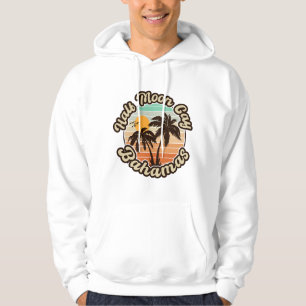 Half Moon Cay Bahamas - Retro 80s Souvenir Hoodie