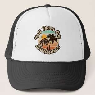 Half Moon Cay Bahamas - Retro 80s Souvenir Trucker Pet