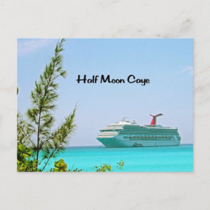 Half Moon Caye Bahamas Briefkaart