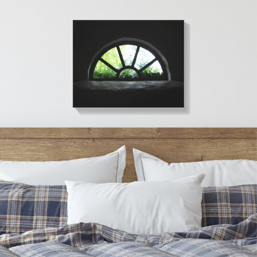 Half-moon venster Canvas (Insitu (Slaapkamer))