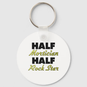 Half Morticien Half Rock Star Sleutelhanger