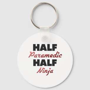 Half Paramedic Half Ninja Sleutelhanger