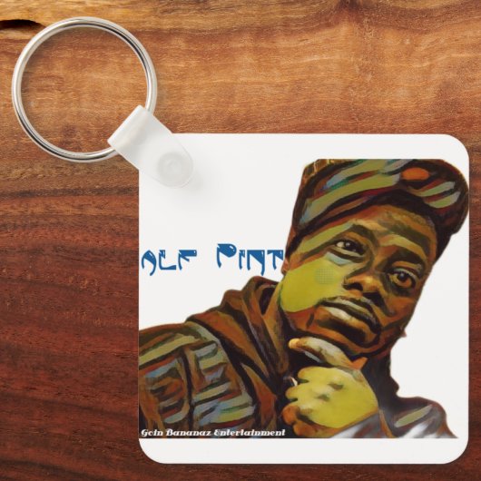 Half punt sleutelhanger (Voorkant)