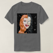 Half schedel t-shirt (Design voorkant)