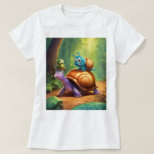 Half Sleeve Oversized Tshirt voor Dames, Ronde Hal (Design voorkant)