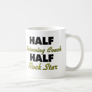 Half-Swimming Coach Half-Rock Star Koffiemok