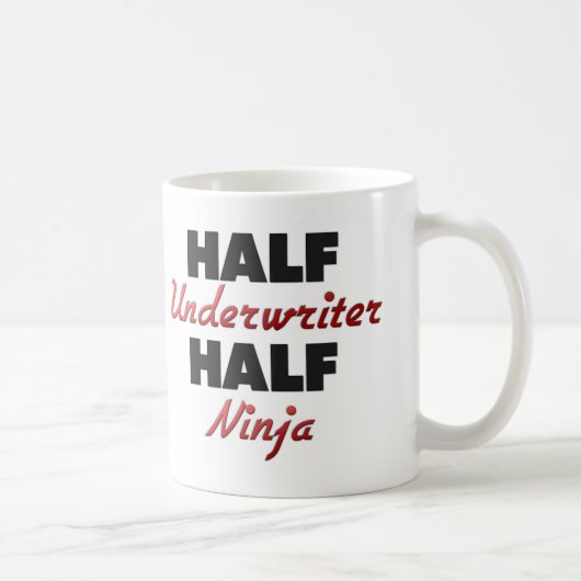 Half underwriter Half Ninja Koffiemok (Rechts)