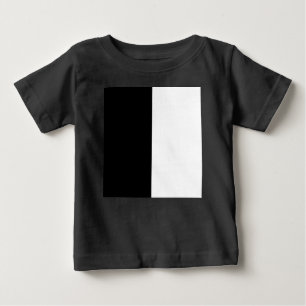 half white half black, half black half white