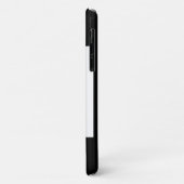 half white half black, half black half white Case-Mate iPhone case (Achterkant/links)