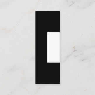 half white half black, half black half white klantenkaartje