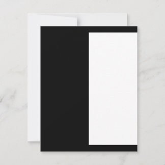 half white half black, half black half white save the date