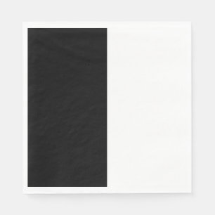 half white half black, half black half white servet