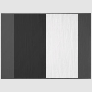 half white half black, half black half white tissuepapier