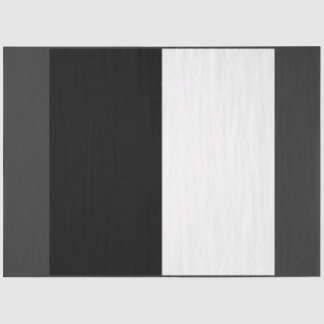 half white half black, half black half white tissuepapier